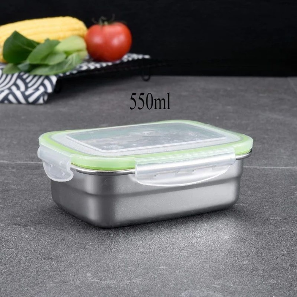 Premium Stainless Steel Bento Box Set LeakProof FoodGrade Storage For Home Work School 6