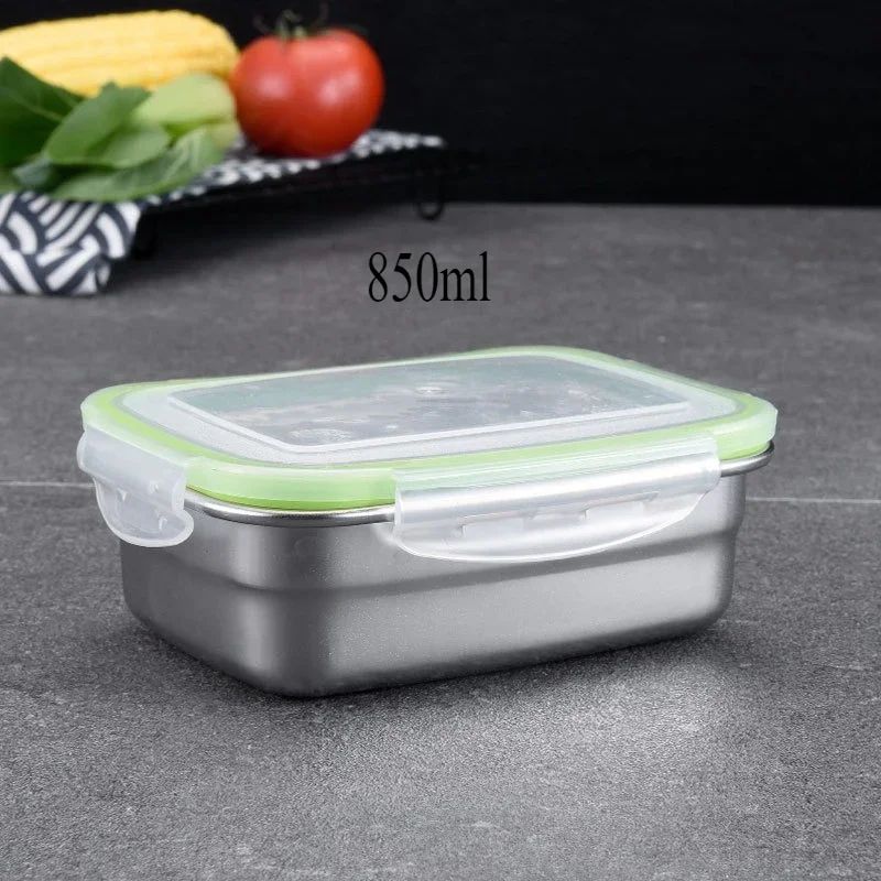 Premium Stainless Steel Bento Box Set LeakProof FoodGrade Storage For Home Work School 7
