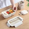Wheat Straw Bento Lunch Box Eco Friendly Wheat Straw Lunch Box For Kids Adults BPA Free Bento Box 3