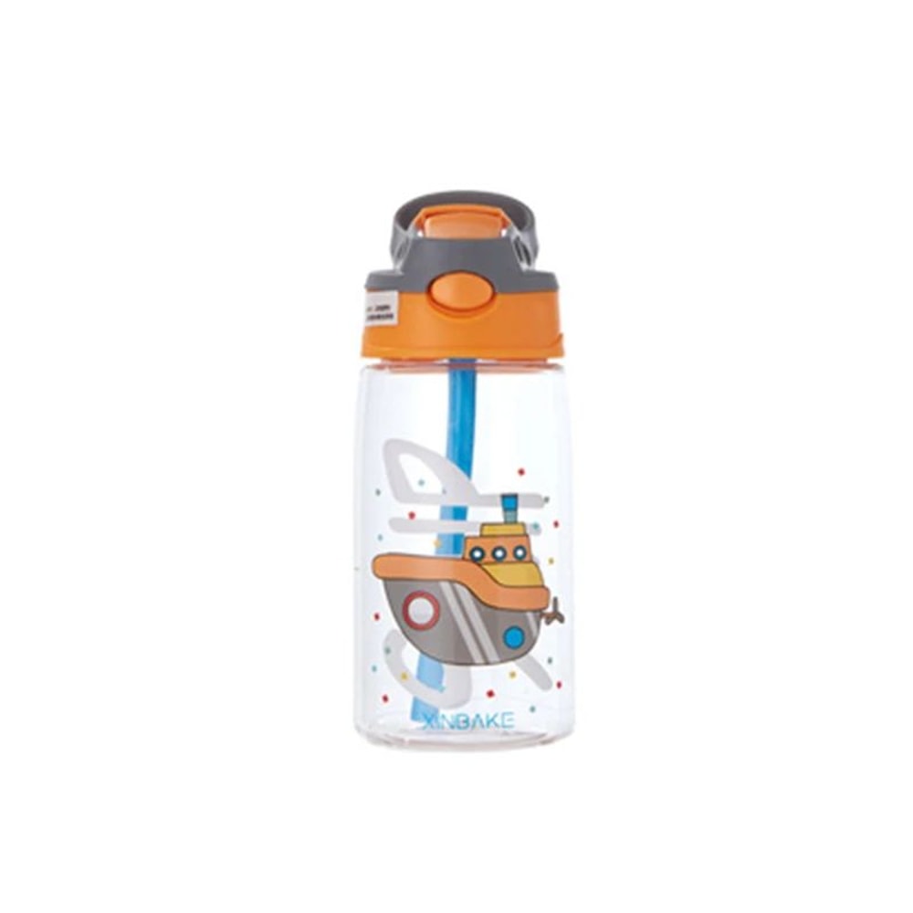 Premium Kids SpillProof Sippy Cup With Straw Lid 480 Ml Cartoon Drink Bottle For Toddlers 9