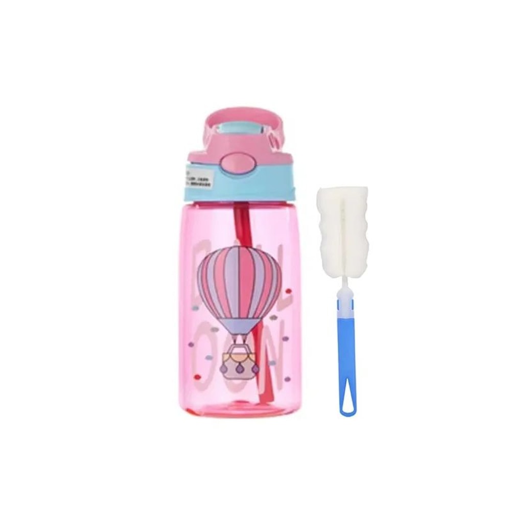 Premium Kids SpillProof Sippy Cup With Straw Lid 480 Ml Cartoon Drink Bottle For Toddlers 11