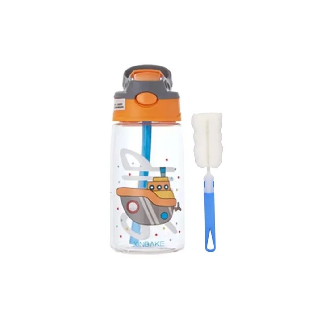 Premium Kids SpillProof Sippy Cup With Straw Lid 480 Ml Cartoon Drink Bottle For Toddlers 13