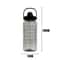 HydraMax 2L Portable Straw Sports Water Bottle 1