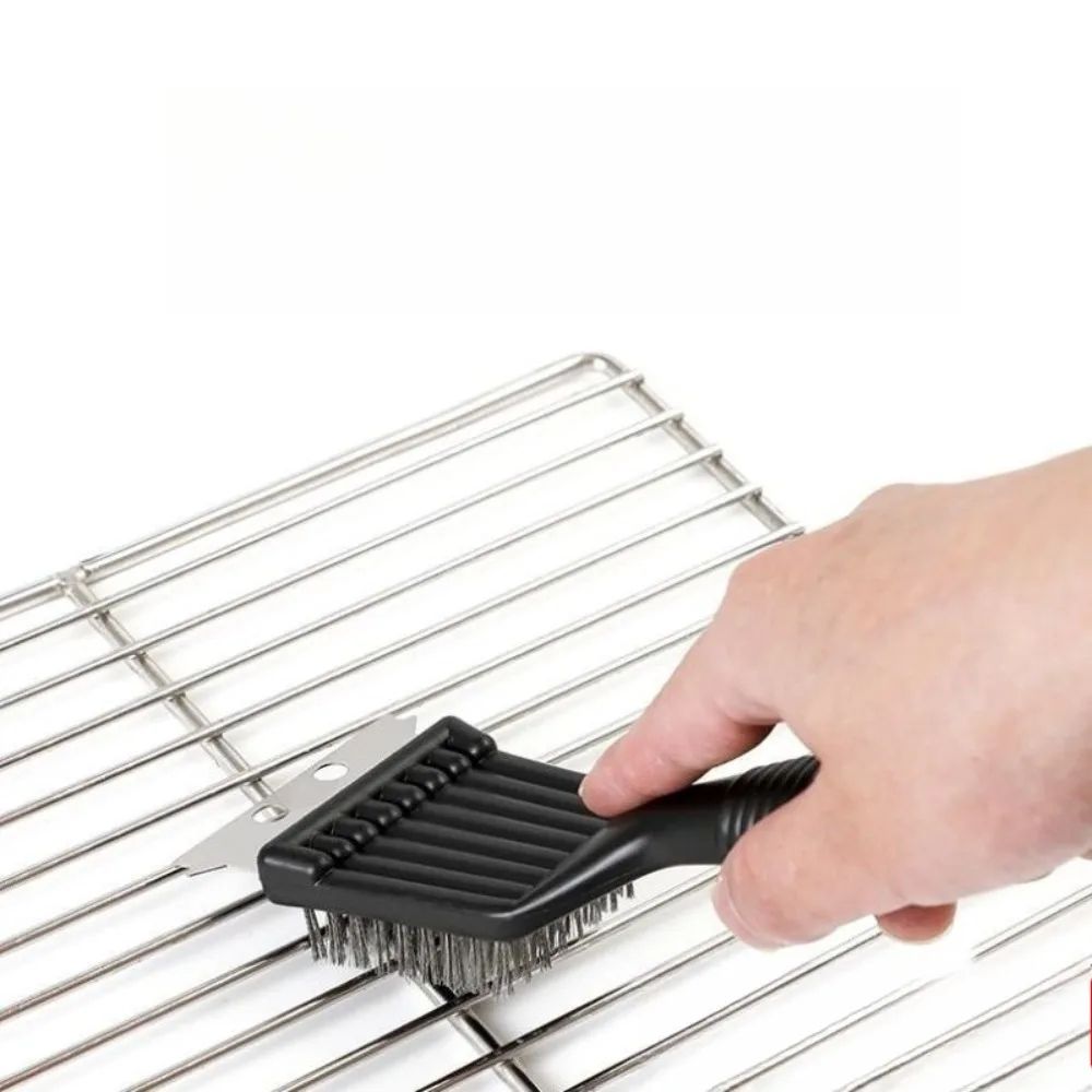 HeavyDuty Stainless Steel 8 Grill Brush Cleaner BBQ Grill Brush For Tough Grease 2