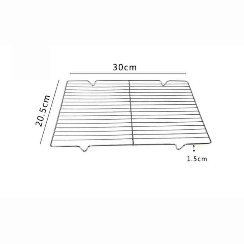 Premium 304 Stainless Steel Baking Cooling Tray Set For Oven Grill And BBQ 6