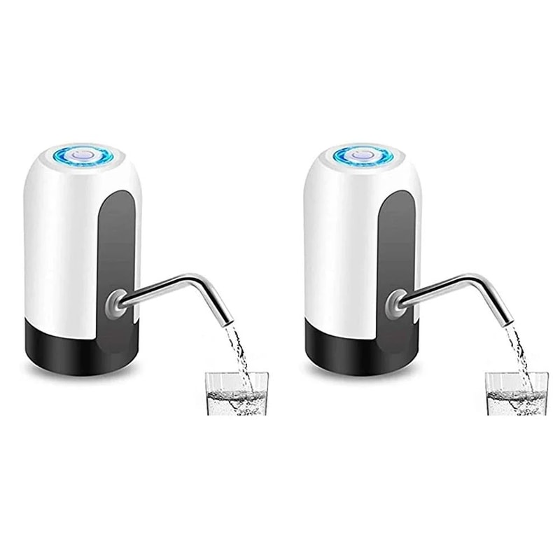 Premium USBRechargeable Portable Water Dispenser Pump For 5 Gallon Bottles Quick Easy Electric Wa 9