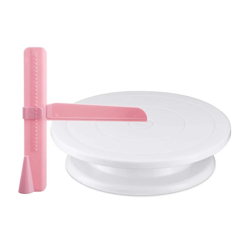 CakeCraft Pro 11inch Rotating Cake Turntable Decorating Stand 7