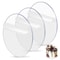 Premium Clear Acrylic Cake Boards Set Reusable Round Cake Display Boards For Baking Decorating De 0