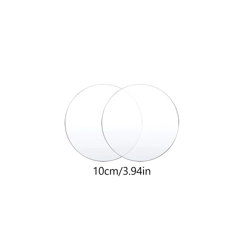 Premium Clear Acrylic Cake Boards Set Reusable Round Cake Display Boards For Baking Decorating De 6