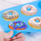 Premium 6Cavity Silicone Donut Baking Mold NonStick Pastry Cake Dessert Pan 2