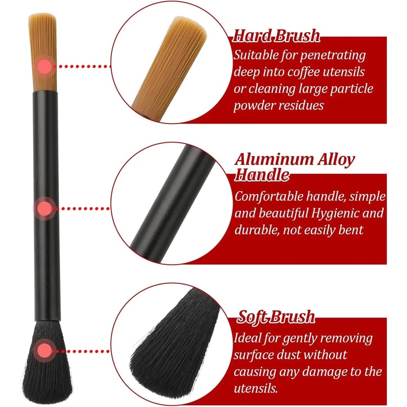 BrewMaster Precision Coffee Grinder Brush 3