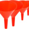 AllinOne Kitchen Home Kitchen Funnel Set 4 Sizes Plastic Funnels For Liquid Transfer Funnels 0