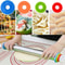 Premium Stainless Steel Adjustable Rolling Pin Silicone Baking Mat Set Precision Dough Roller For 3