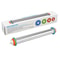 Premium Stainless Steel Adjustable Rolling Pin Silicone Baking Mat Set Precision Dough Roller For 6