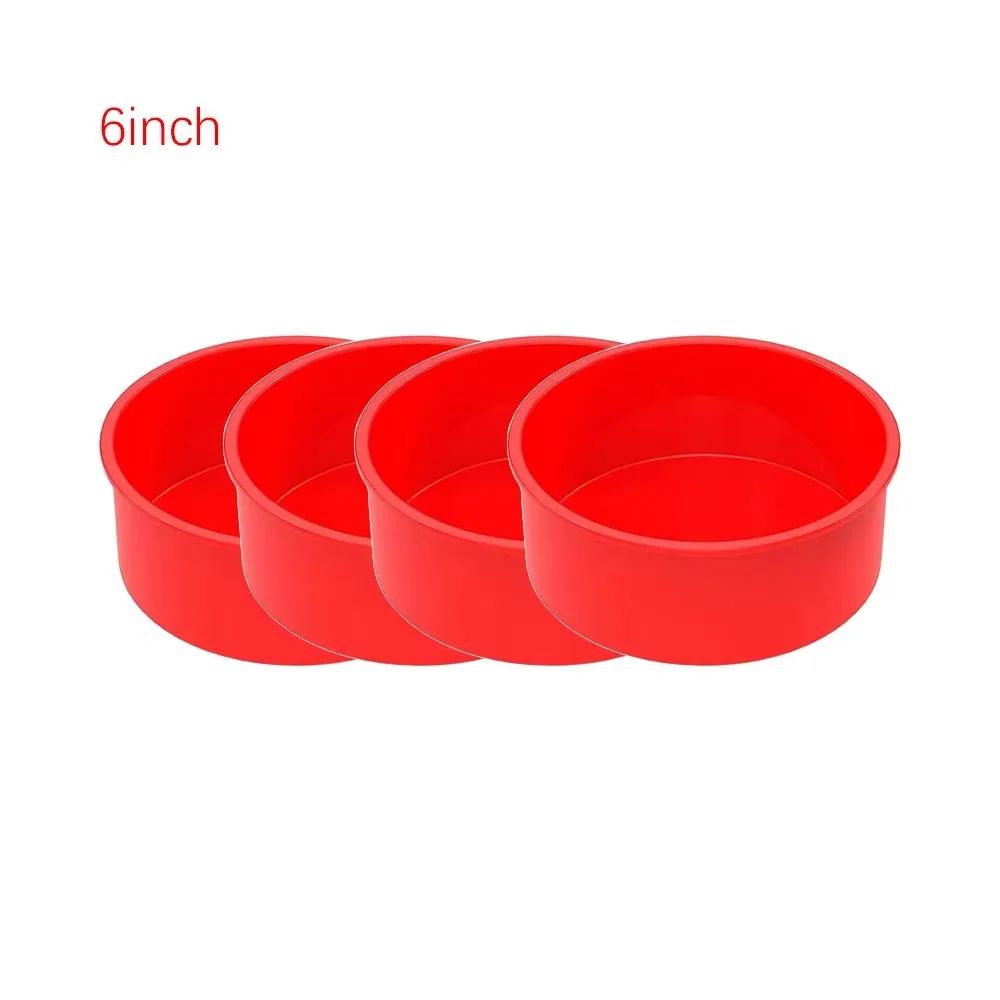 Premium Round Silicone Cake Mold Set Nonstick Reusable Baking Pans For Perfect Cakes Every Time 13