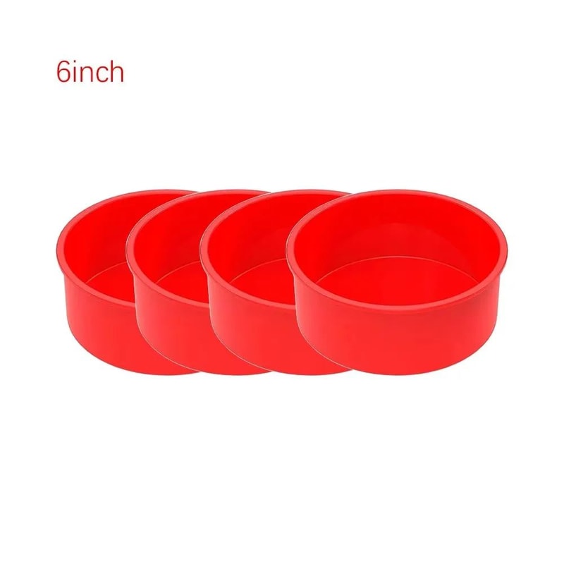 Premium Round Silicone Cake Mold Set Nonstick Reusable Baking Pans For Perfect Cakes Every Time 13