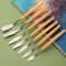 Precision Mini Palette Sculpting Knife Set For Cake Decorating And Creative Art 2