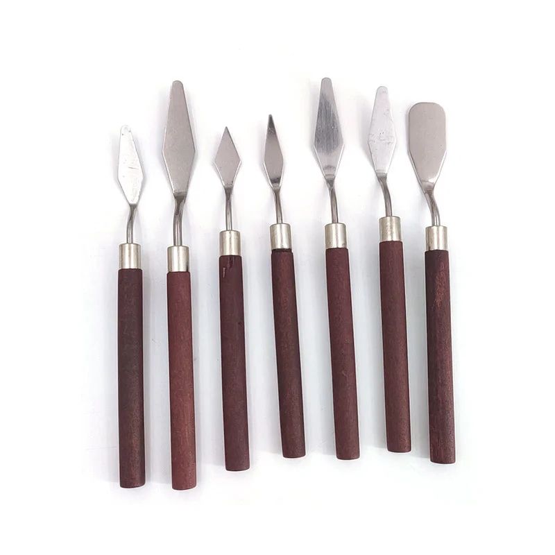 Precision Mini Palette Sculpting Knife Set For Cake Decorating And Creative Art 7