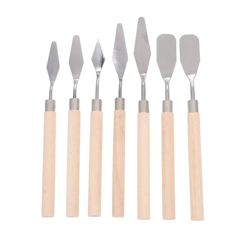 Precision Mini Palette Sculpting Knife Set For Cake Decorating And Creative Art 6