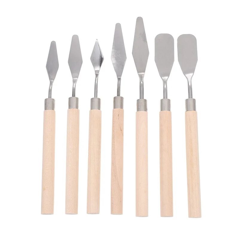 Precision Mini Palette Sculpting Knife Set For Cake Decorating And Creative Art 6