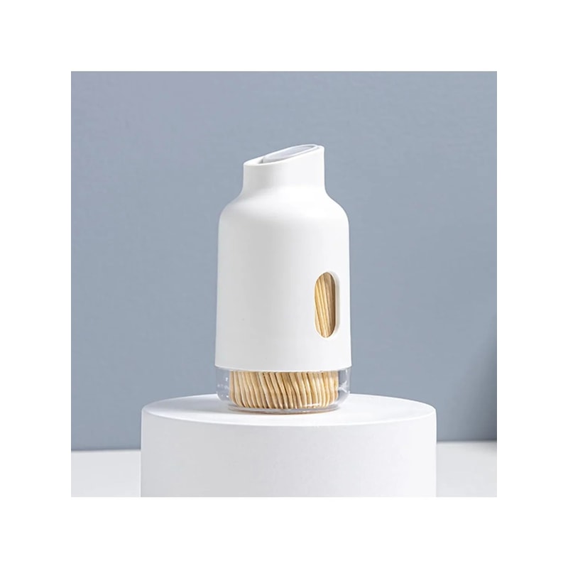 Elegant Portable Toothpick Storage Large Capacity Toothpick Dispenser Box 7