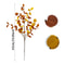 Autumn Eucalyptus Artificial Branch Set Realistic Fall Home Decor Stems For Tables Walls 2