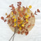 Autumn Eucalyptus Artificial Branch Set Realistic Fall Home Decor Stems For Tables Walls 5