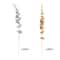 Gold Silver Eucalyptus Design Stems 20Piece Metallic Faux Branch Set For Weddings Holidays Home 8