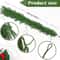 Premium Faux Cedar Christmas Garland For Mantels Staircases Holiday Displays 1