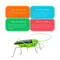 SolarPowered Grasshopper Motion Toy Educational Solar Powered Toy For Kids Interactive Insect Toy 3