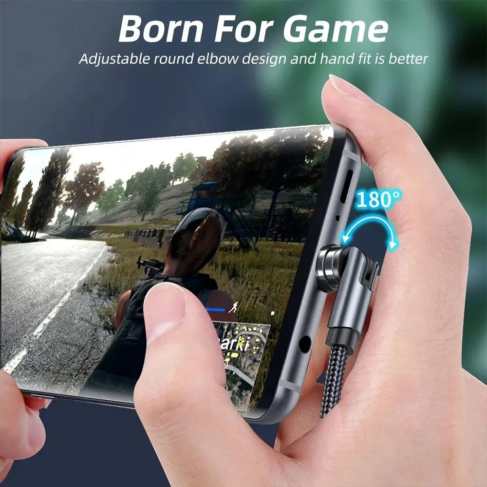 540 Magnetic FastCharge 3in1 Rotating Data Cable 1