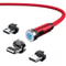 540 Magnetic FastCharge 3in1 Rotating Data Cable 6