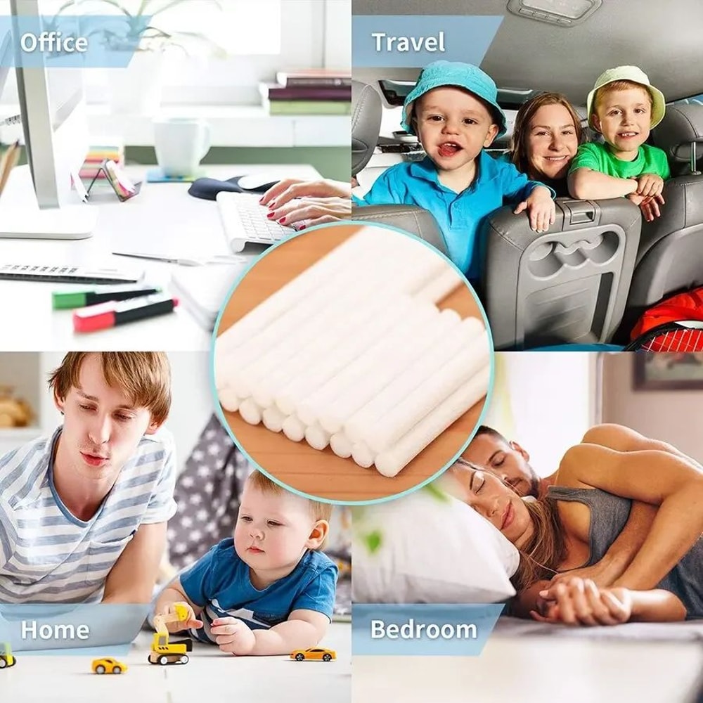 USB Mini Humidifier Filter Refill Sticks 10Pack Replacement Cotton Cores For Cool Mist Humidifiers 4