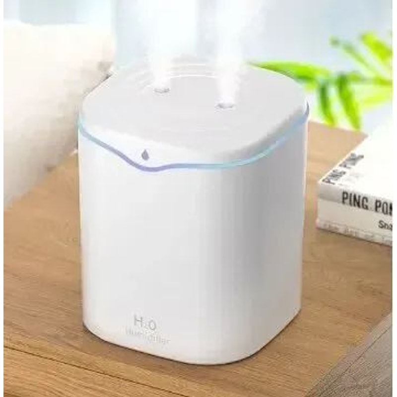 Large Capacity USB Humidifier 2L Silent Dual Spray Air Purifier For Bedroom Office 7