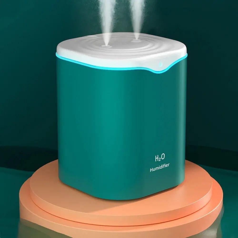 Large Capacity USB Humidifier 2L Silent Dual Spray Air Purifier For Bedroom Office 8