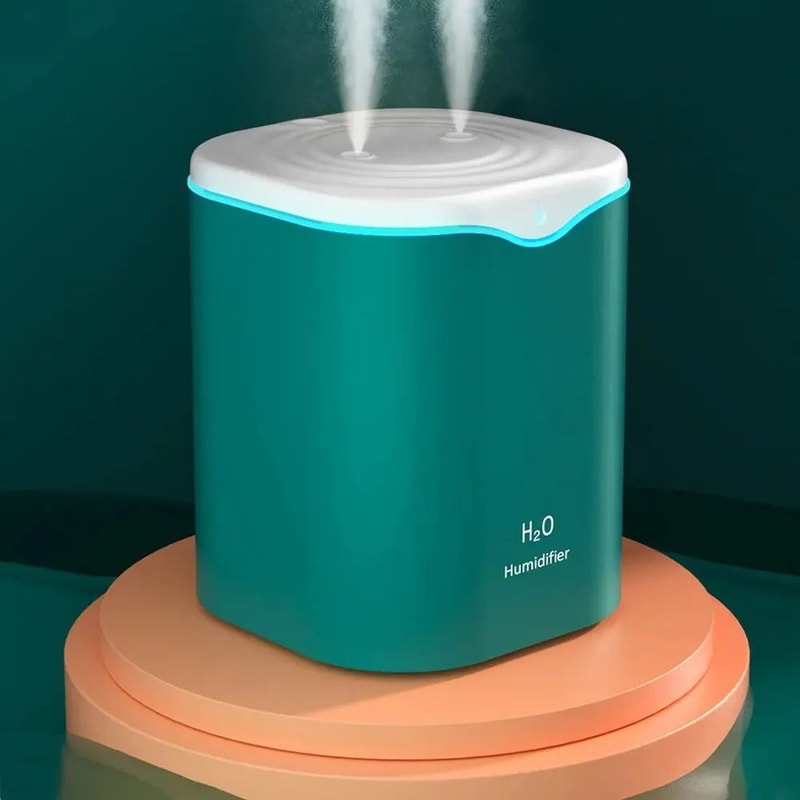 Large Capacity USB Humidifier 2L Silent Dual Spray Air Purifier For Bedroom Office 8