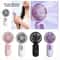 Mini Handheld USB Rechargeable Fan With 3Speed Strong Wind For Travel Desk Outdoor Use 0