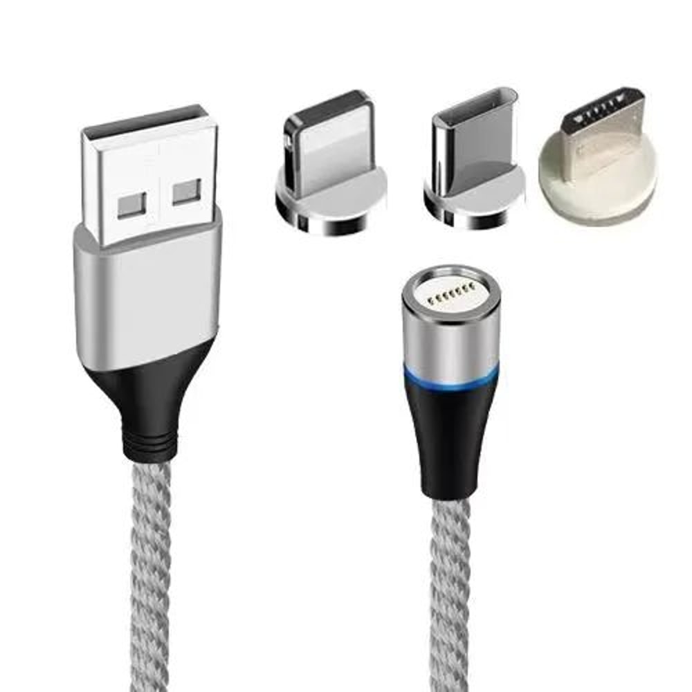 3in1 Magnetic Fast Charging Cable For Android TypeC Devices 6