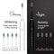 Ultrasonic Electric Toothbrush With 6 Cleaning Modes USB Rechargeable Waterproof 1
