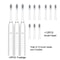 Ultrasonic Electric Toothbrush With 6 Cleaning Modes USB Rechargeable Waterproof 10