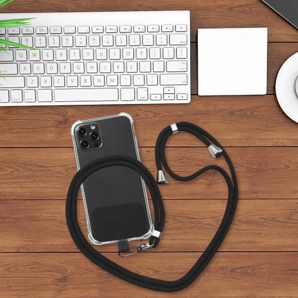 Adjustable Crossbody Phone Lanyard With Secure Back Clip AntiLoss HandsFree Strap 1