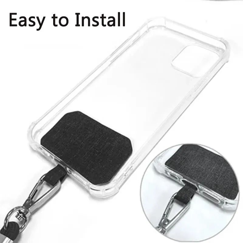 Adjustable Crossbody Phone Lanyard With Secure Back Clip AntiLoss HandsFree Strap 3