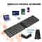 TriFold Pro Bluetooth Keyboard For IPad Tablet Phone 0