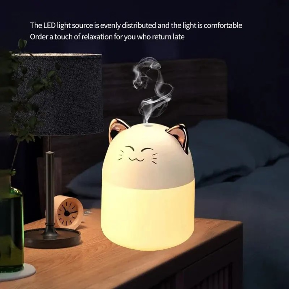 Cute Pet Mini USB Humidifier For Desktop Bedroom 1