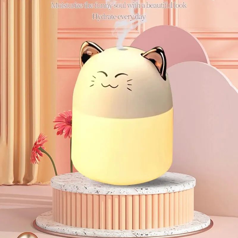 Cute Pet Mini USB Humidifier For Desktop Bedroom 2