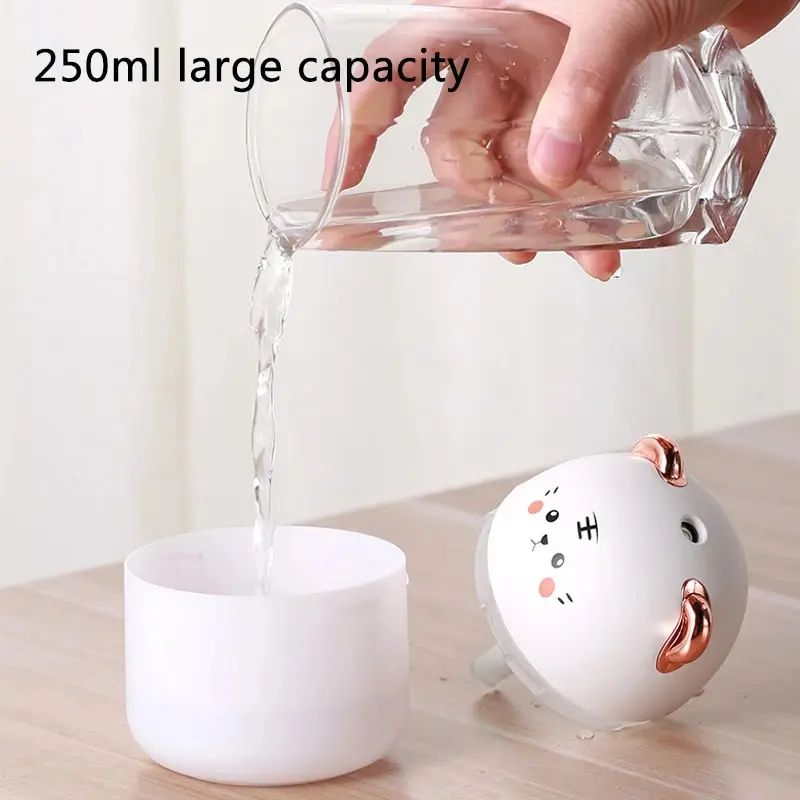 Cute Pet Mini USB Humidifier For Desktop Bedroom 4