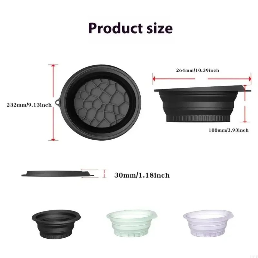 Silicone Foldable Face Ice Bath Bowl Reusable Cold Plunge Facial Ice Tool For Skin Tightening Glo 0