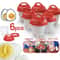 Silicone Egg Poacher Cups Set NonStick Breakfast Egg Cooker For Fast Easy Eggs 0