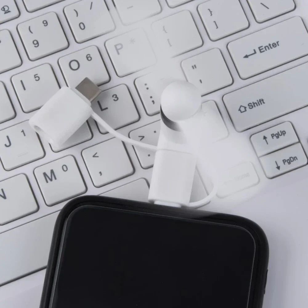 3in1 USB Mini Cooling Fan For Phones Laptops Power Banks 5