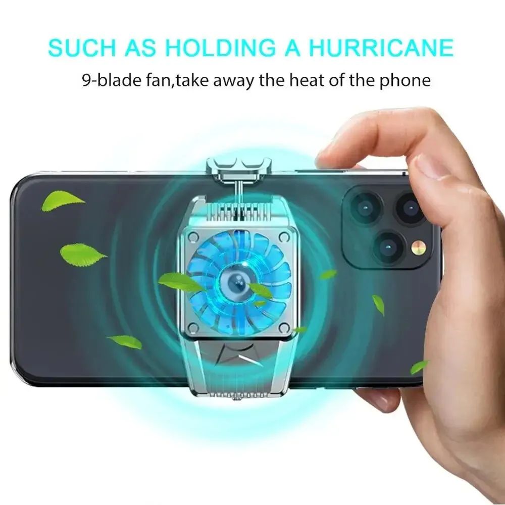 H15 Esports Mobile Phone Cooling Fan With Semiconductor Turbo Cooling 5
